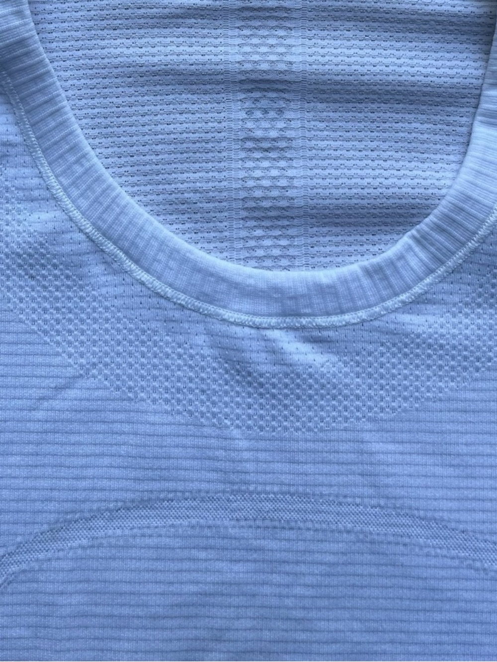 Lululemon Athletica White Long-Sleeve Seamless Performance Top Size 10 - Picture 12 of 12